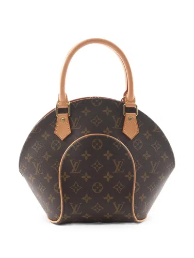 Pre-owned Louis Vuitton 1998 Pm Ellipse Monogram Handbag In Brown