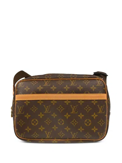 Pre-owned Louis Vuitton 1998 Reporter Pm Shoulder Bag In Brown