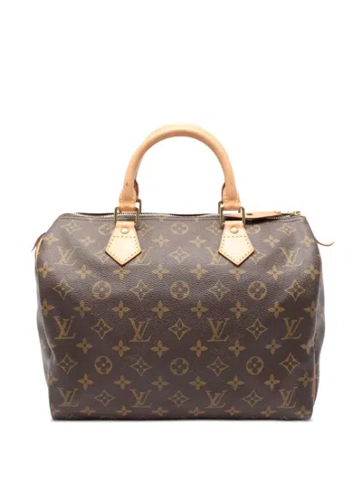 Pre-owned Louis Vuitton 1998 Speedy 30 Handbag In Brown