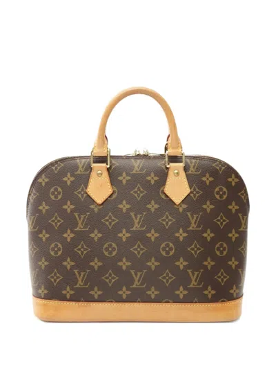 Pre-owned Louis Vuitton 1999 Alma Pm Tote Bag In Brown