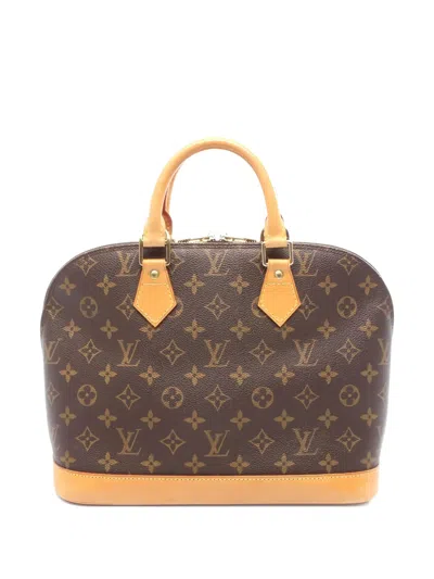 Pre-owned Louis Vuitton 1999 Alma Pm Tote Bag In Brown
