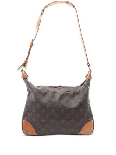 Pre-owned Louis Vuitton 1999 Boulogne Pm Shoulder Bag In Brown