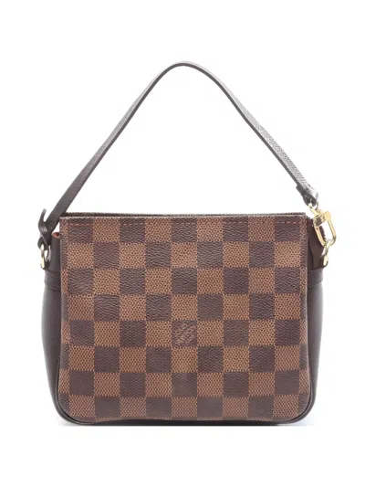 Pre-owned Louis Vuitton 1999 Damier Ébene Tote Bag In Brown