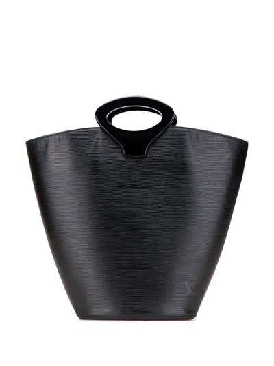Pre-owned Louis Vuitton 1999 Epi Noctambule Tote Bag In Black