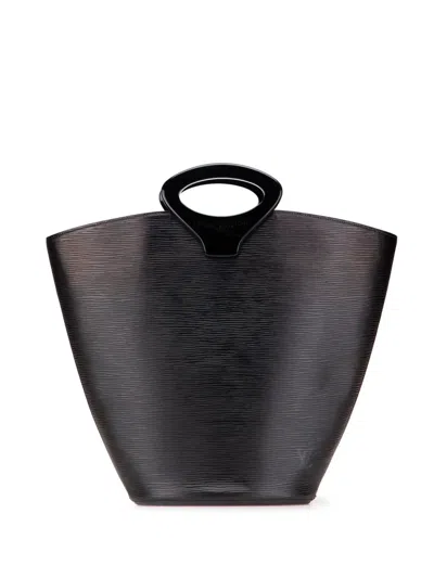 Pre-owned Louis Vuitton 1999 Epi Noctambule Tote Bag In Black
