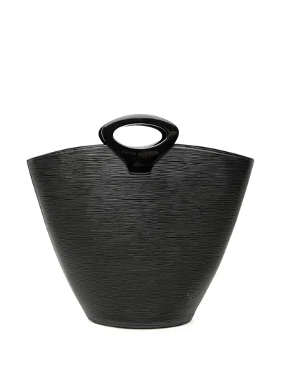 Pre-owned Louis Vuitton 1999 Epi Noctambule Tote Bag In Black