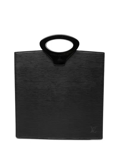 Pre-owned Louis Vuitton 1999 Epi Ombre Tote Bag In Black