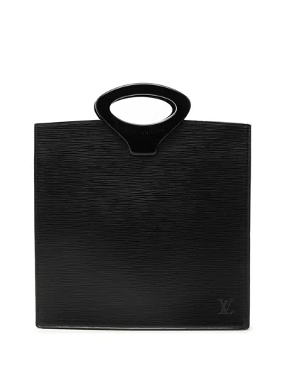 Pre-owned Louis Vuitton 1999 Epi Ombre Tote Bag In Black