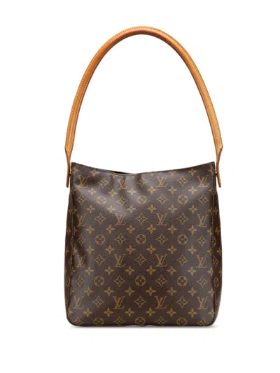 Pre-owned Louis Vuitton 1999 Monogram Looping Gm Shoulder Bag