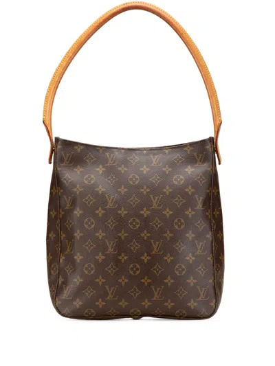 Pre-owned Louis Vuitton 1999 Monogram Looping Gm Shoulder Bag