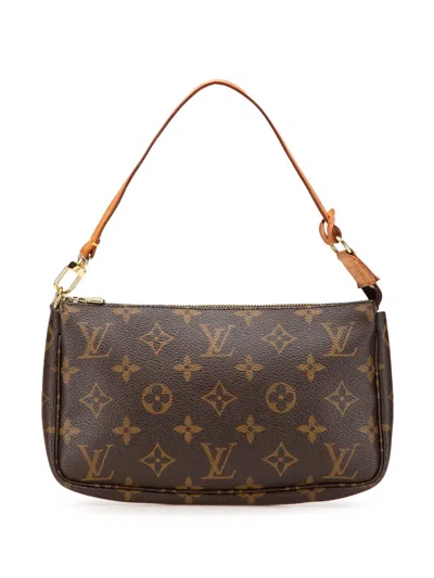 Pre-owned Louis Vuitton 1999 Monogram Pochette Accessoires Shoulder Bag