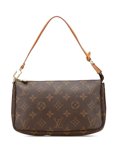 Pre-owned Louis Vuitton 1999 Monogram Pochette Accessoires Shoulder Bag