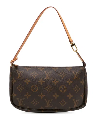 Pre-owned Louis Vuitton 1999 Monogram Pochette Accessoires Shoulder Bag