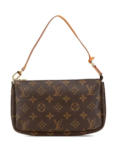 Pre-owned Louis Vuitton 1999 Monogram Pochette Accessoires Shoulder Bag