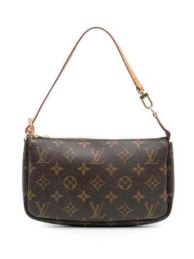 Pre-owned Louis Vuitton 1999 Monogram Pochette Accessoires Shoulder Bag