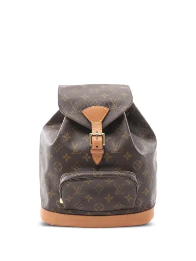 Pre-owned Louis Vuitton 1999 Montsouris Mm Backpack