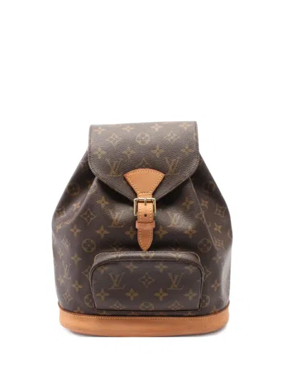 Pre-owned Louis Vuitton 1999 Montsouris Mm Backpack