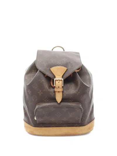 Pre-owned Louis Vuitton 1999 Montsouris Mm Backpack