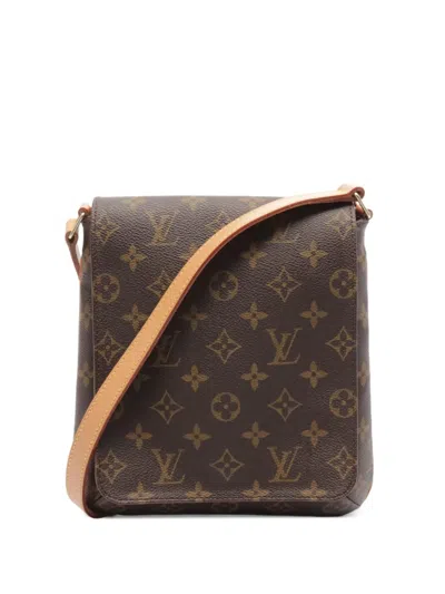 Pre-owned Louis Vuitton 1999 Musette Salsa Crossbody Bag In Brown