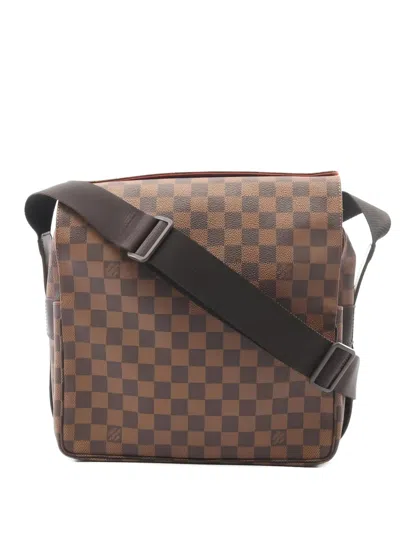 Louis Vuitton 1999 Naviglio Damier Messenger Bag In Brown