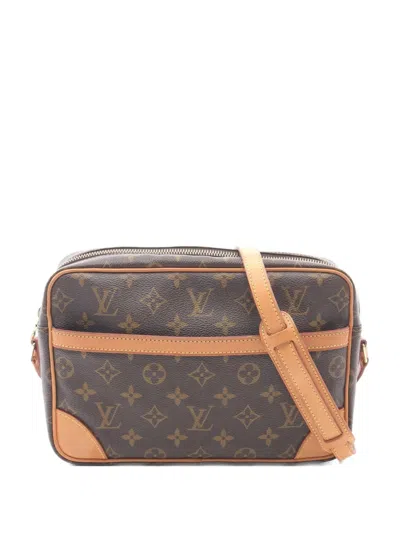 Pre-owned Louis Vuitton 1999 Trocadero 27 Monogram Shoulder Bag In Brown