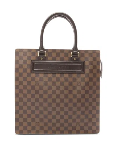 Pre-owned Louis Vuitton 1999 Venice Gm Tote Bag In Brown