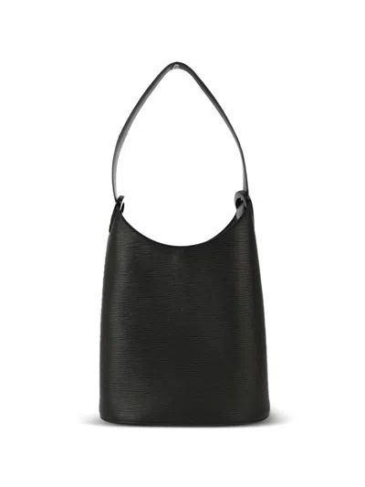Pre-owned Louis Vuitton 1999 Verseau Shoulder Bag In Black