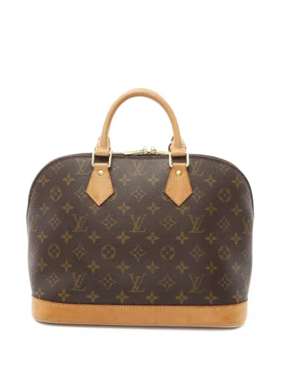 Pre-owned Louis Vuitton 2000 Alma Pm Tote Bag In Brown