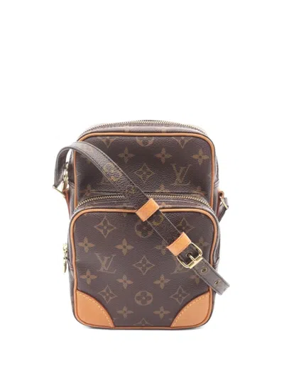 Pre-owned Louis Vuitton 2000 Amazon Shoulder Bag In Brown