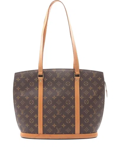 Pre-owned Louis Vuitton 2000 Babylone Tote Bag In Brown