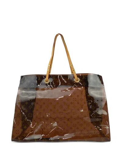 Pre-owned Louis Vuitton 2000 Cabas Cruise Tote Bag In Brown