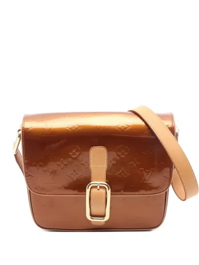 Pre-owned Louis Vuitton 2000 Christie Gm Cross Body Bag In Brown