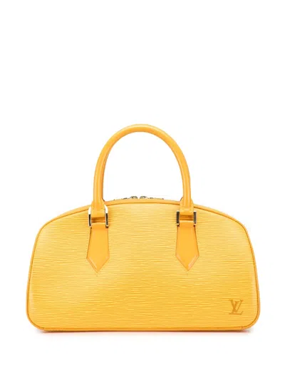Pre-owned Louis Vuitton 2000 Epi Jasmine Handbag In Yellow