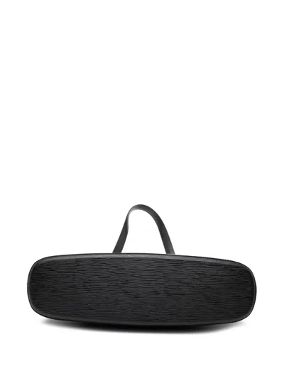 Pre-owned Louis Vuitton 2000 Epi Lussac Shoulder Bag In Black