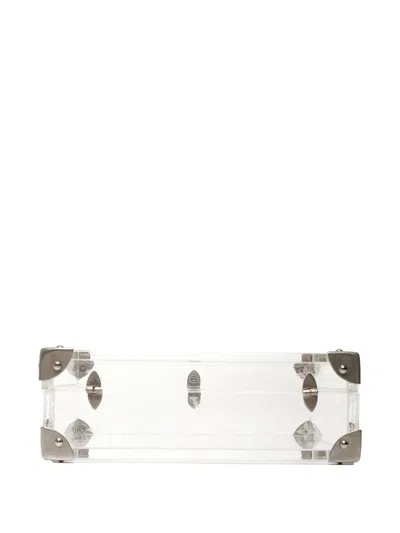 Pre-owned Louis Vuitton 2000 Mini Love Message Limited-edition Case In White