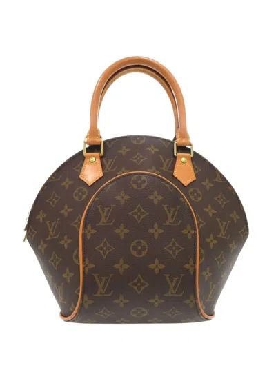 Pre-owned Louis Vuitton 2000 Monogram Ellipse Pm Handbag In Brown