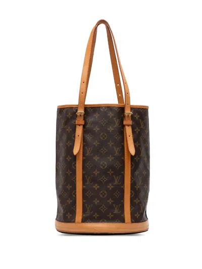 Pre-owned Louis Vuitton 2000 Monogram Gm Bucket Bag