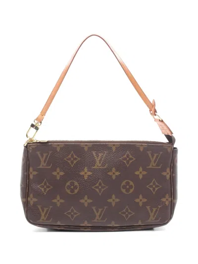 Pre-owned Louis Vuitton 2000 Monogram Handbag In Brown