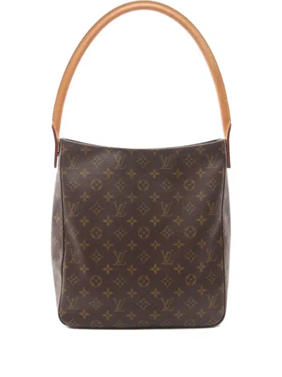 Pre-owned Louis Vuitton 2000 Monogram Looping Shoulder Bag