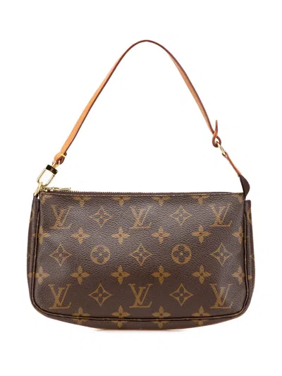 Pre-owned Louis Vuitton 2000 Monogram Pochette Accessoires Shoulder Bag