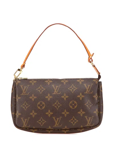 Pre-owned Louis Vuitton 2000 Monogram Pochette Accessoires Shoulder Bag