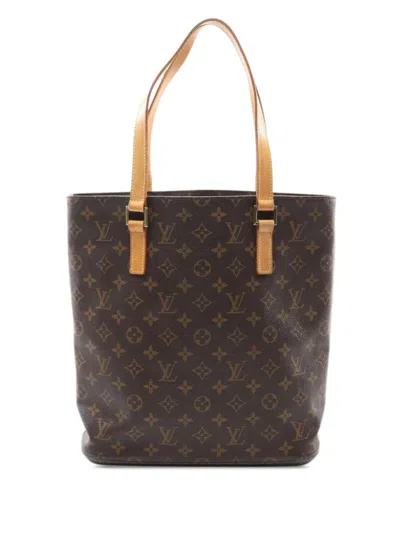 Pre-owned Louis Vuitton 2000 Monogram Vavin Gm Tote Bag In Brown