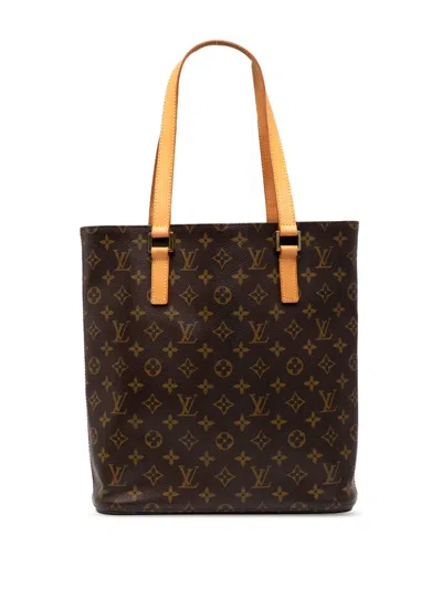 Pre-owned Louis Vuitton 2000 Monogram Vavin Gm Tote Bag In Brown