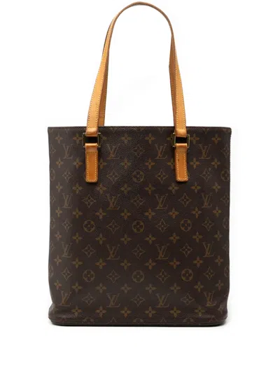 Pre-owned Louis Vuitton 2000 Monogram Vavin Gm Tote Bag In Brown