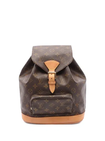 Pre-owned Louis Vuitton 2000 Montsouris Mm Backpack