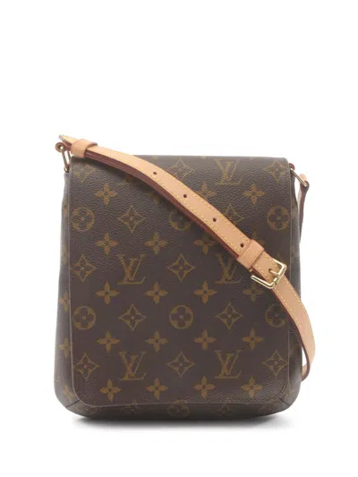 Pre-owned Louis Vuitton 2000 Musette Salsa Shoulder Bag In ブラウン