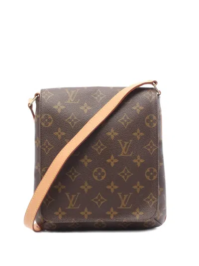 Pre-owned Louis Vuitton 2000 Musette Salsa Shoulder Bag In Brown