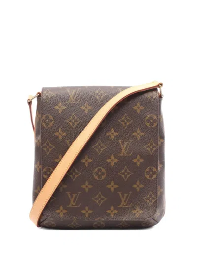 Pre-owned Louis Vuitton 2000's Musette Salsa Shoulder Bag In Brown