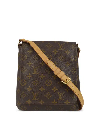 Pre-owned Louis Vuitton 2000  Musette Salsa Shoulder Bag In Brown
