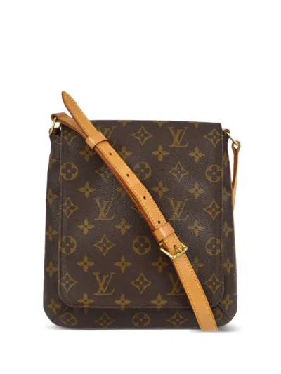 Pre-owned Louis Vuitton 2000 Musette Salsa Shoulder Bag In Brown